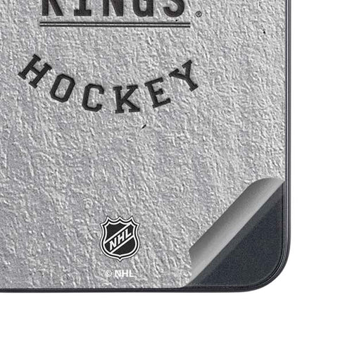 NHL Los Angeles Kings Black Text Galaxy A54 5G Skin